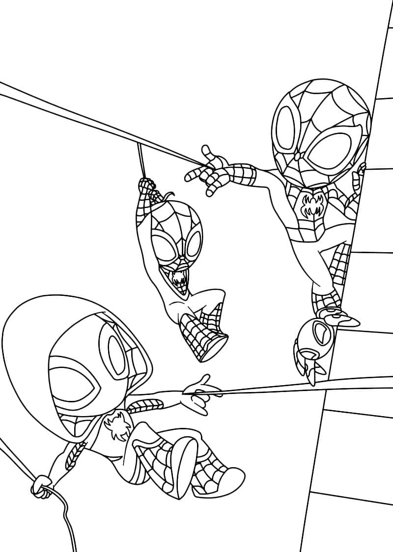 Spidey und seine Super-Freunde (13) ausmalbilder