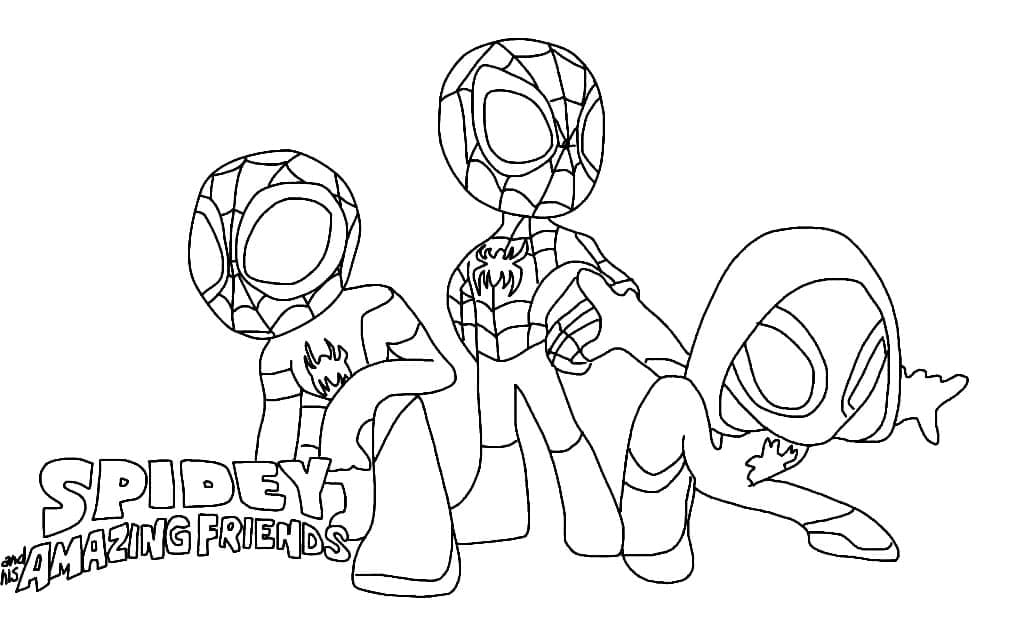 Spidey und seine Super-Freunde (15) ausmalbilder