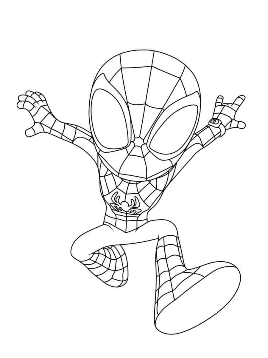 Spidey und seine Super-Freunde ausmalbilder