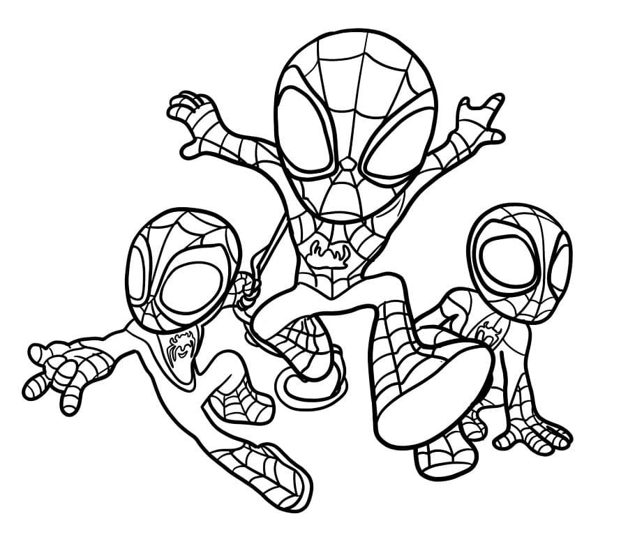 Spidey und seine Super-Freunde (4) ausmalbilder