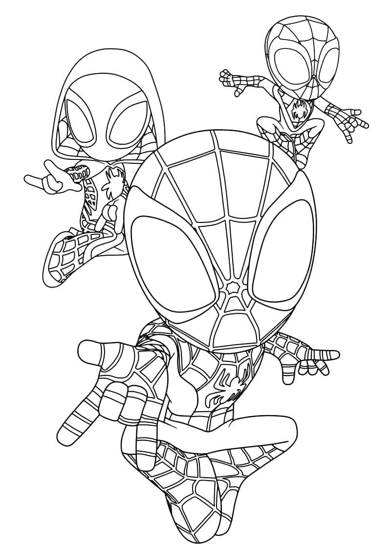 Spidey und seine Super-Freunde (6) ausmalbilder