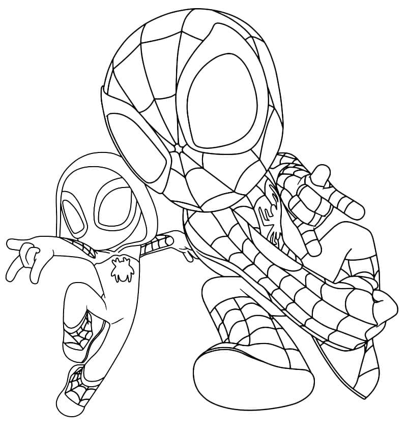 Spidey und seine Super-Freunde (9) ausmalbilder