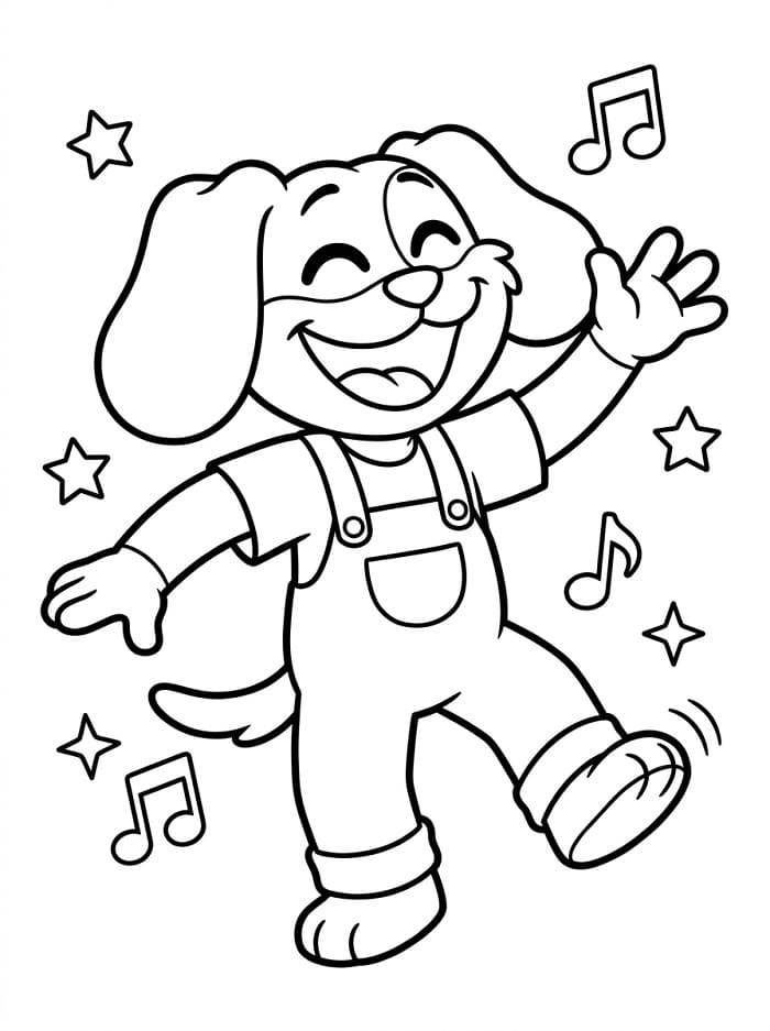 Toller DogDay ausmalbilder