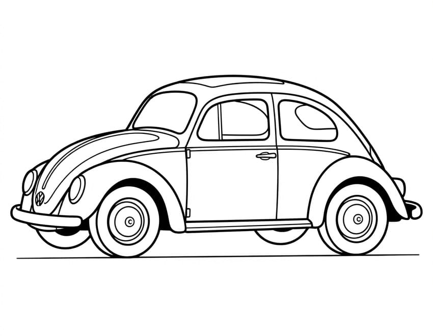 Volkswagen zum Ausdrucken