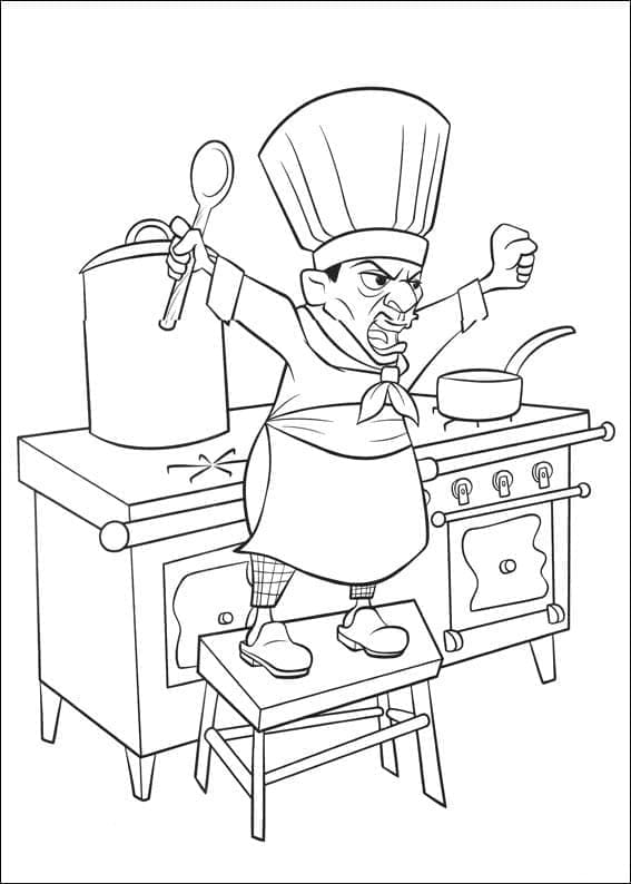 Wütender Skinner aus Ratatouille