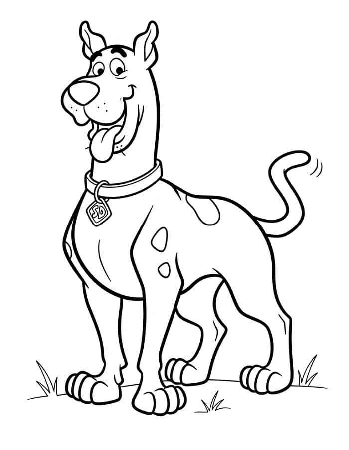 Scooby Doo ausmalbilder