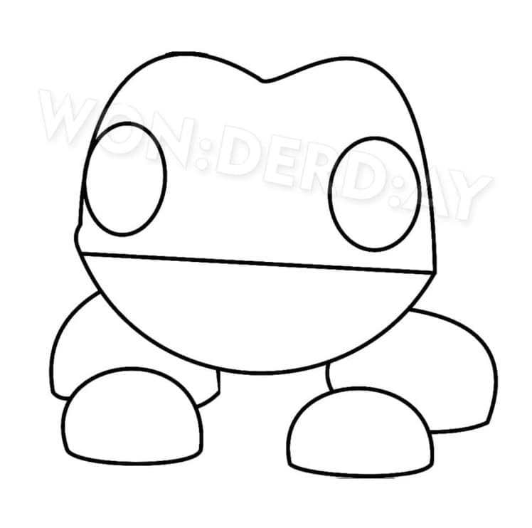 Adopt Me Frosch