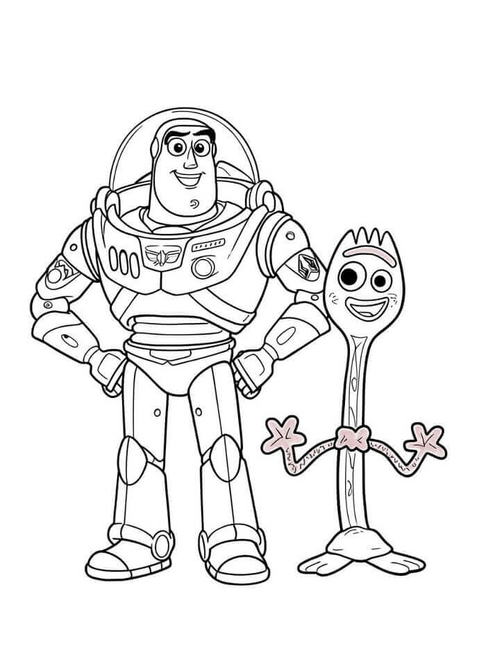 Animierter Buzz Lightyear
