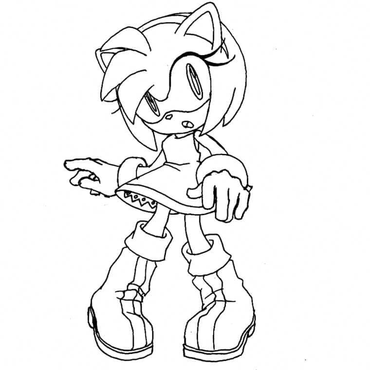 Ausdruckbare Amy Rose