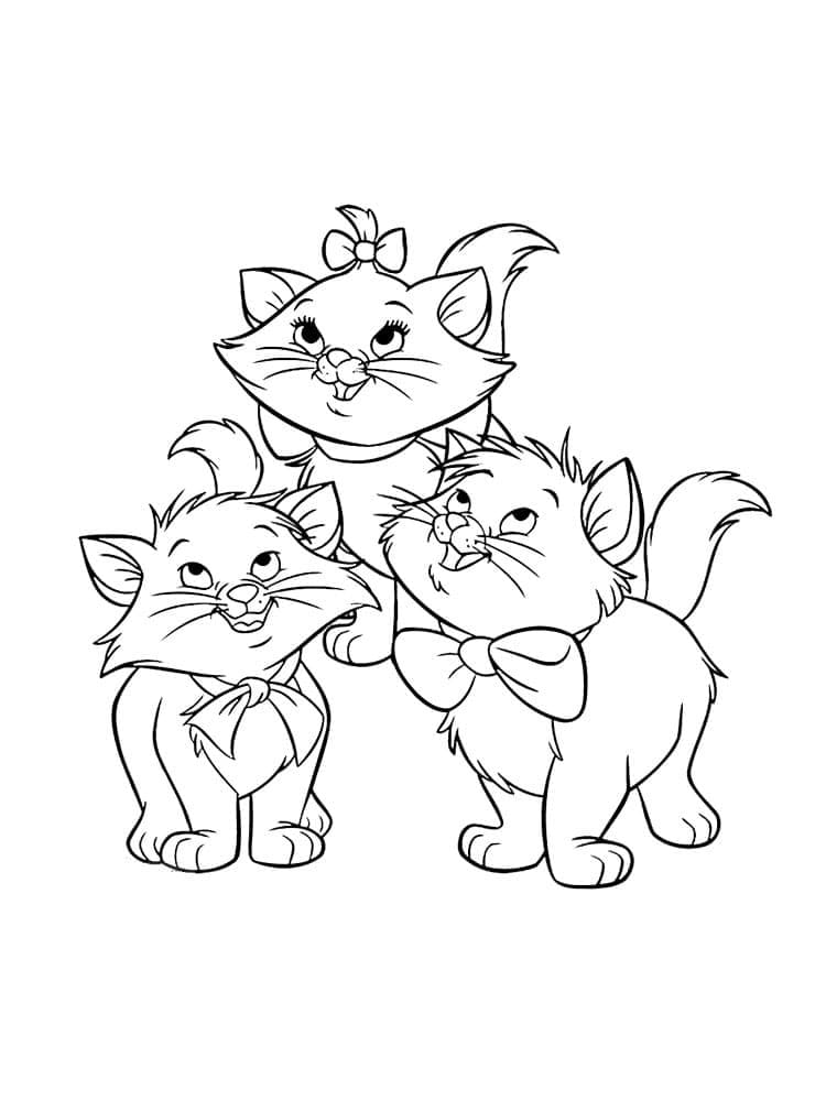 Ausdruckbare Aristocats