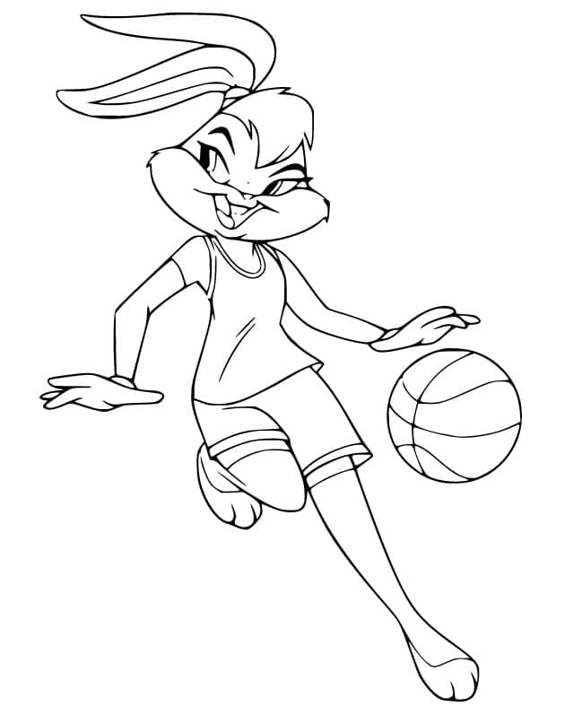Ausdruckbare Lola Bunny