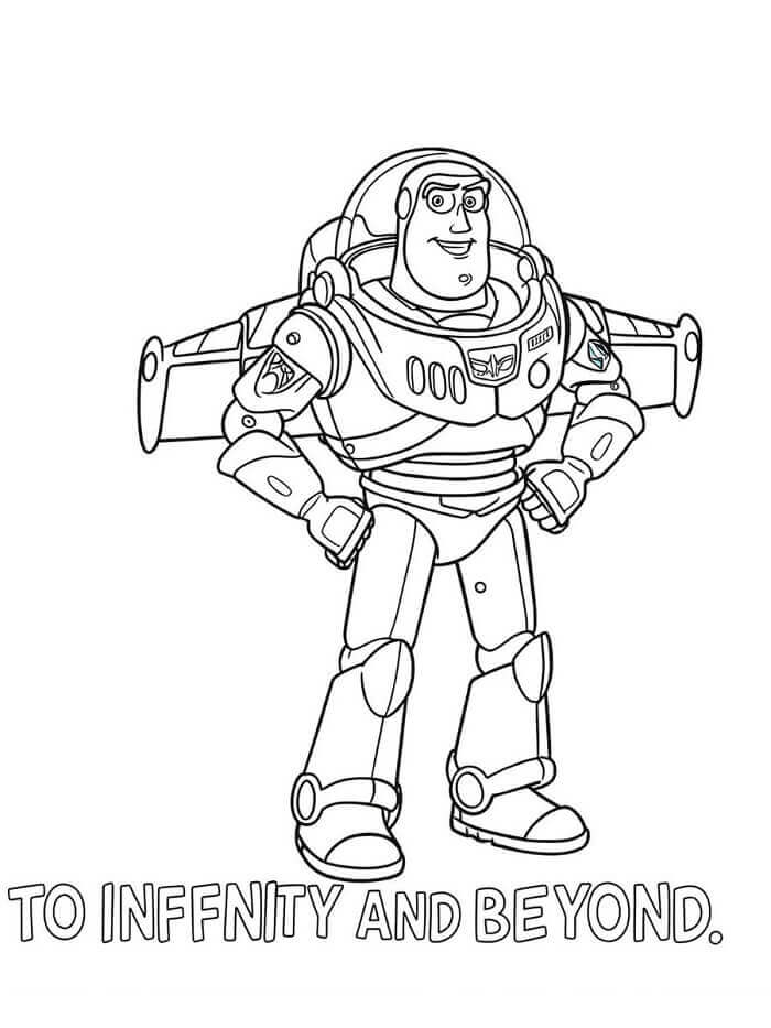 Ausdruckbarer Buzz Lightyear