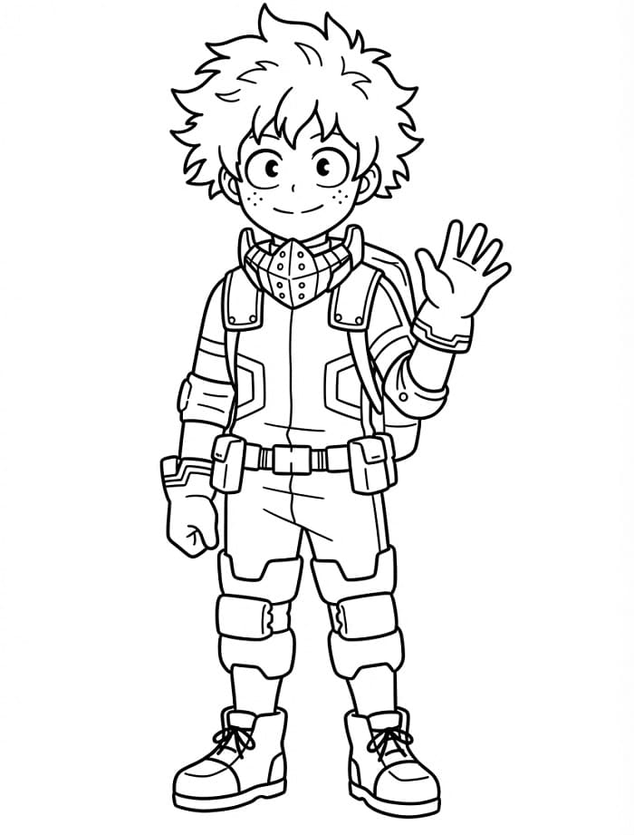 Ausdruckbarer Midoriya