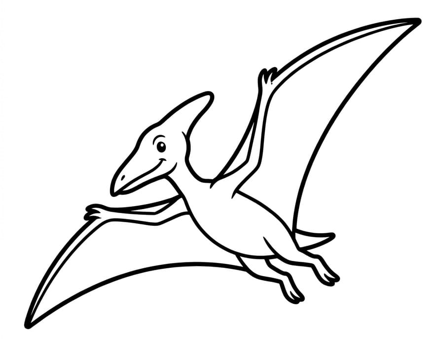Ausdruckbarer Pterodaktylus