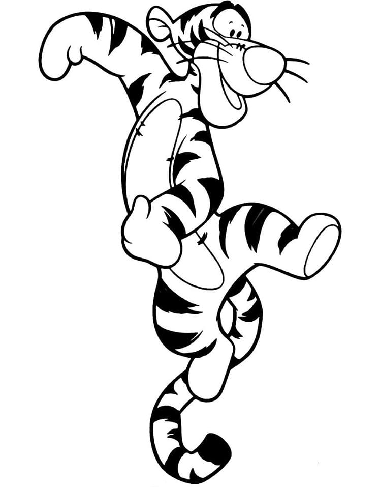 Tigger ausmalbilder