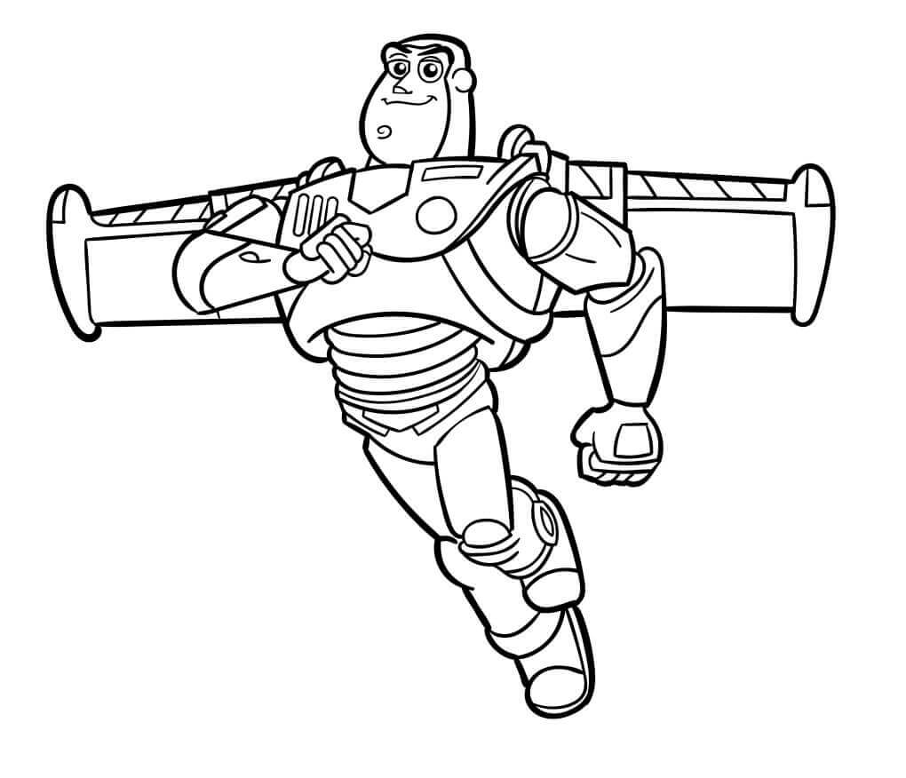 Ausdruckbares Buzz-Lightyear-Bild