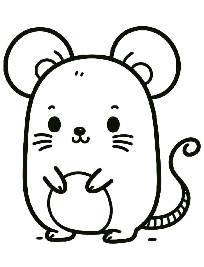 Ausdruckbares Maus-Bild