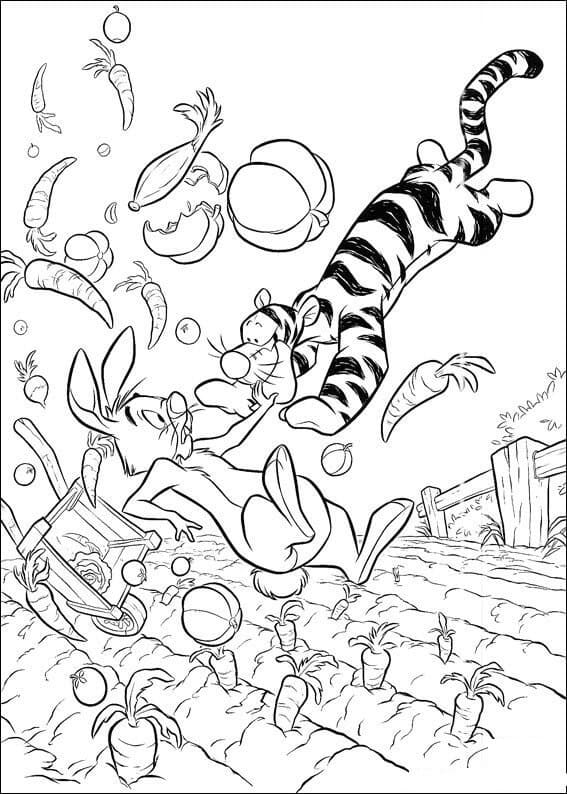 Ausdruckbares Tigger-Bild