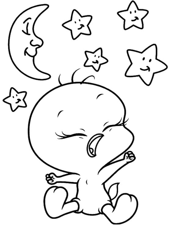 Ausdruckbares Tweety-Bild