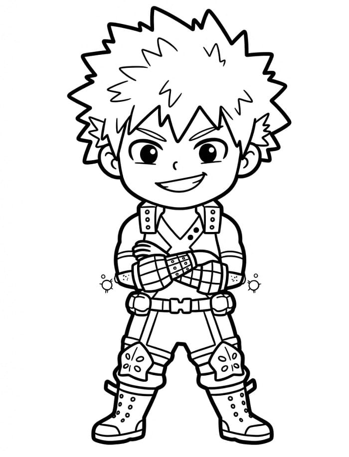 Bakugo in My Hero Academia