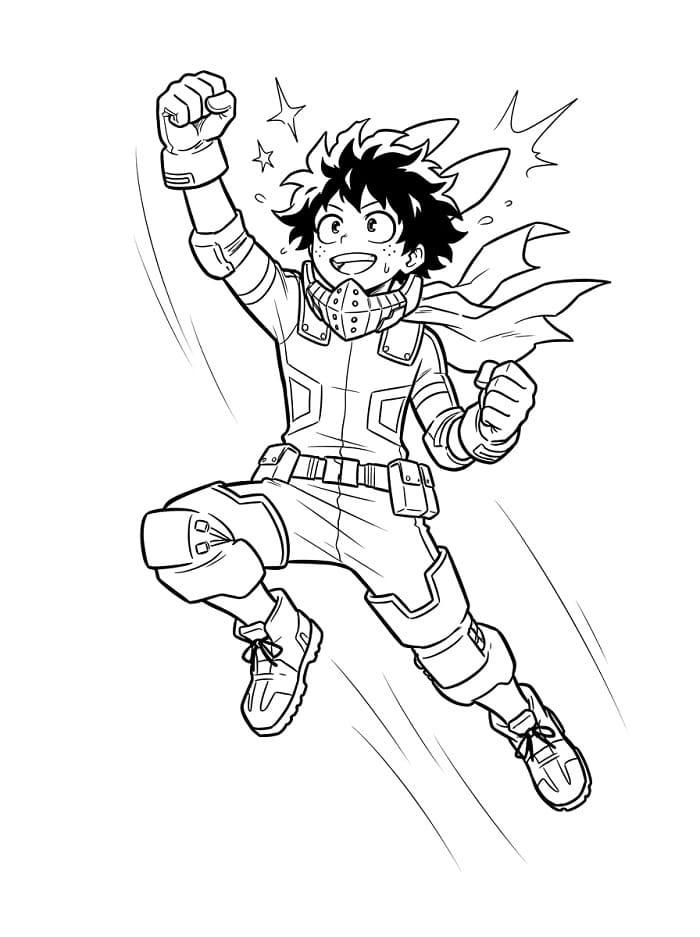 Beeindruckender Midoriya