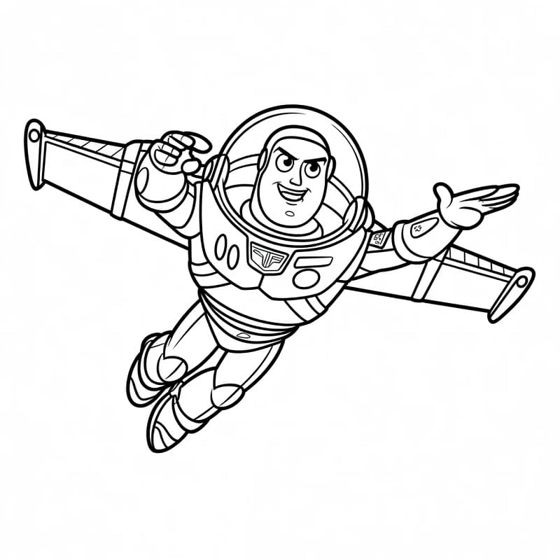 Buzz Lightyear aus dem Film Toy Story