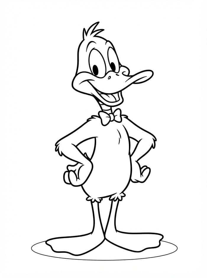 Daffy Duck drucken
