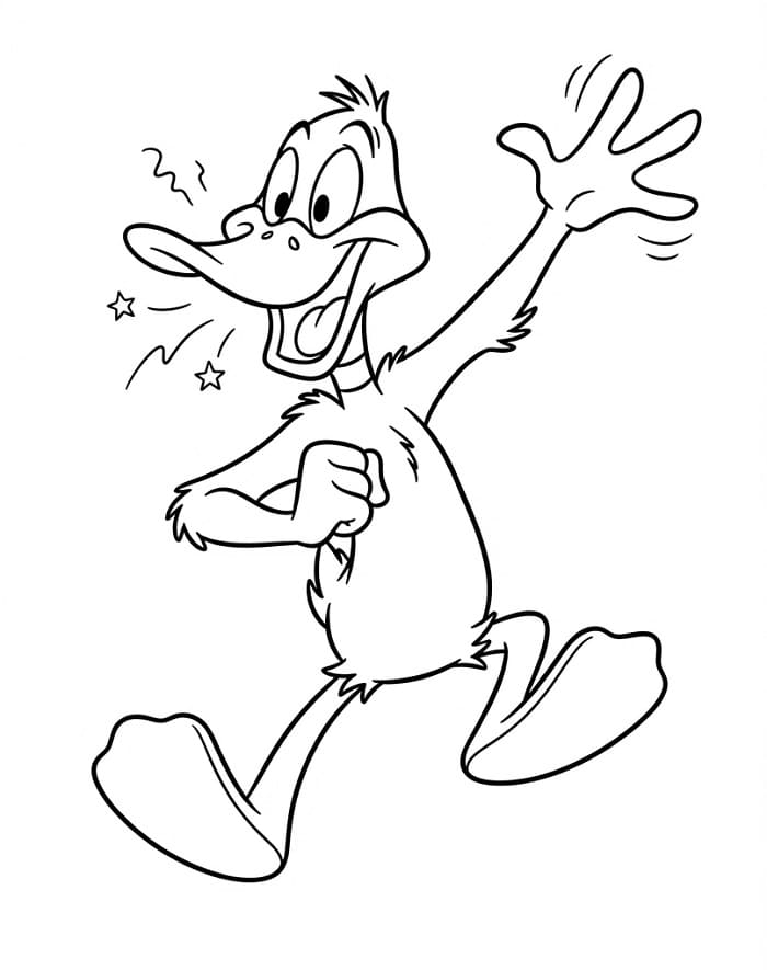 Daffy Duck in Looney Tunes