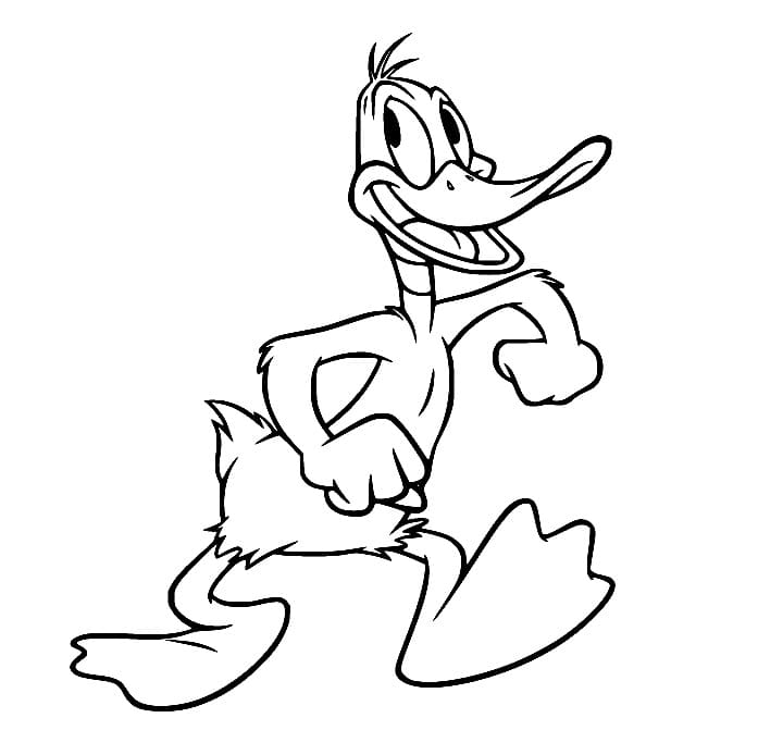 Daffy Duck zum Ausdrucken
