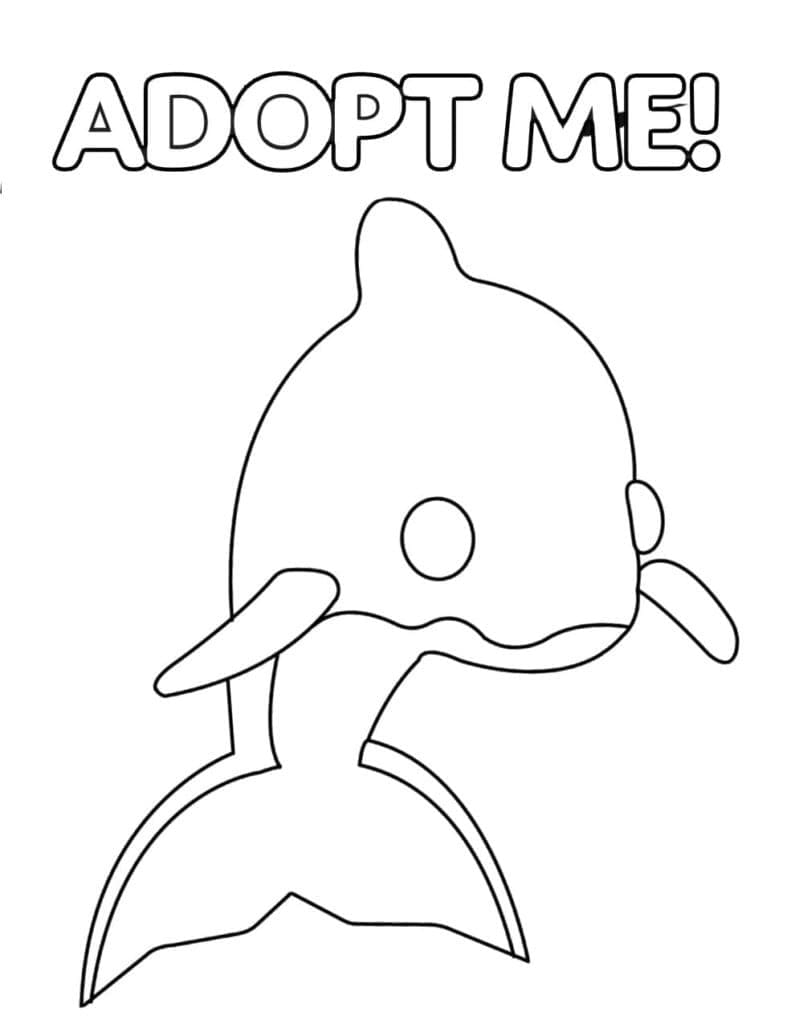 Delfin aus Adopt Me