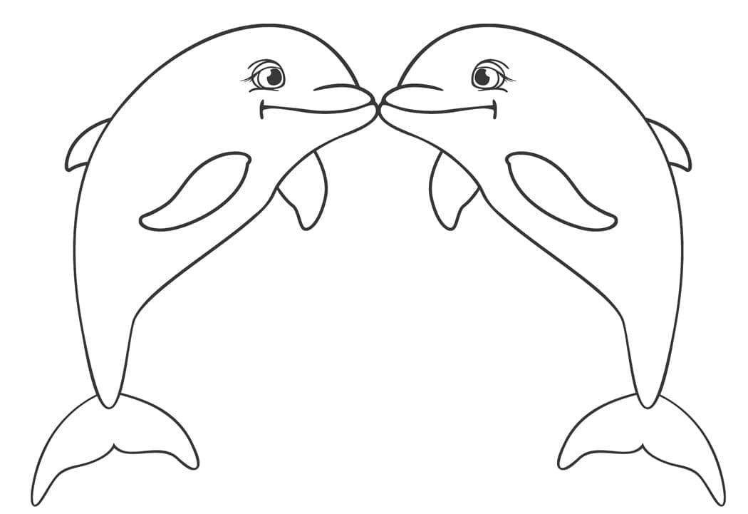 Delfinpaar