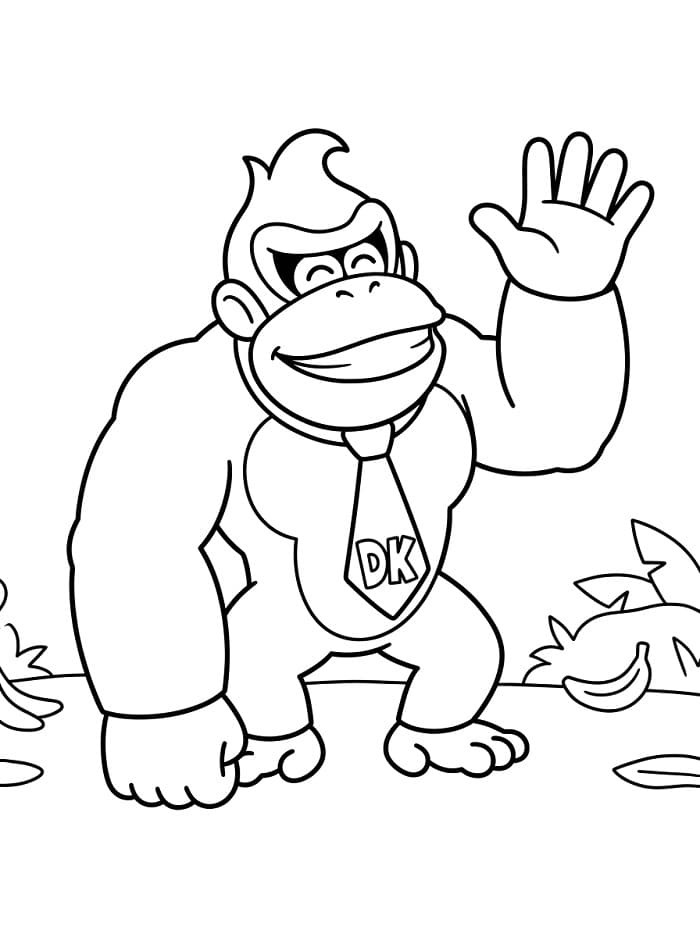 Donkey Kong aus Mario Bros.