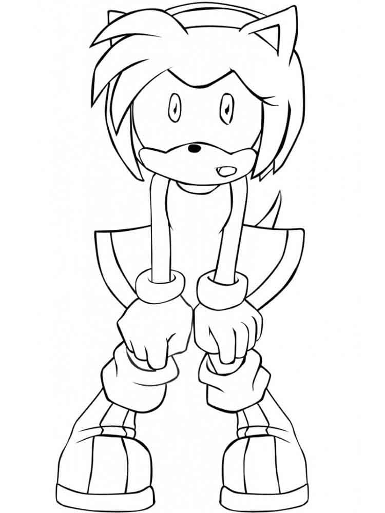 Druckbare Amy Rose
