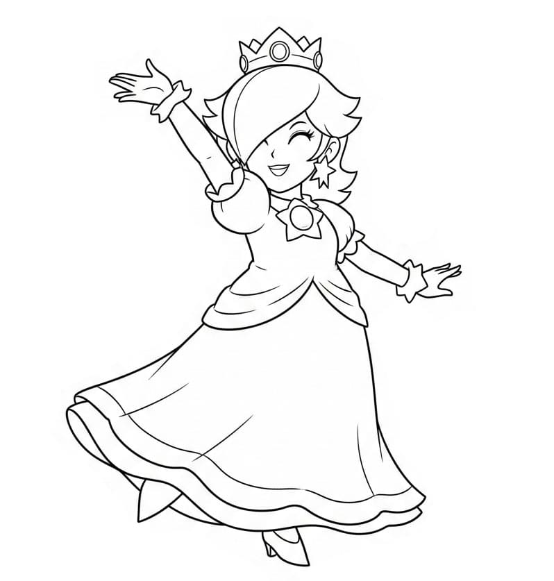 Druckbare Rosalina