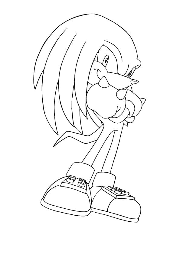 Druckbarer Knuckles