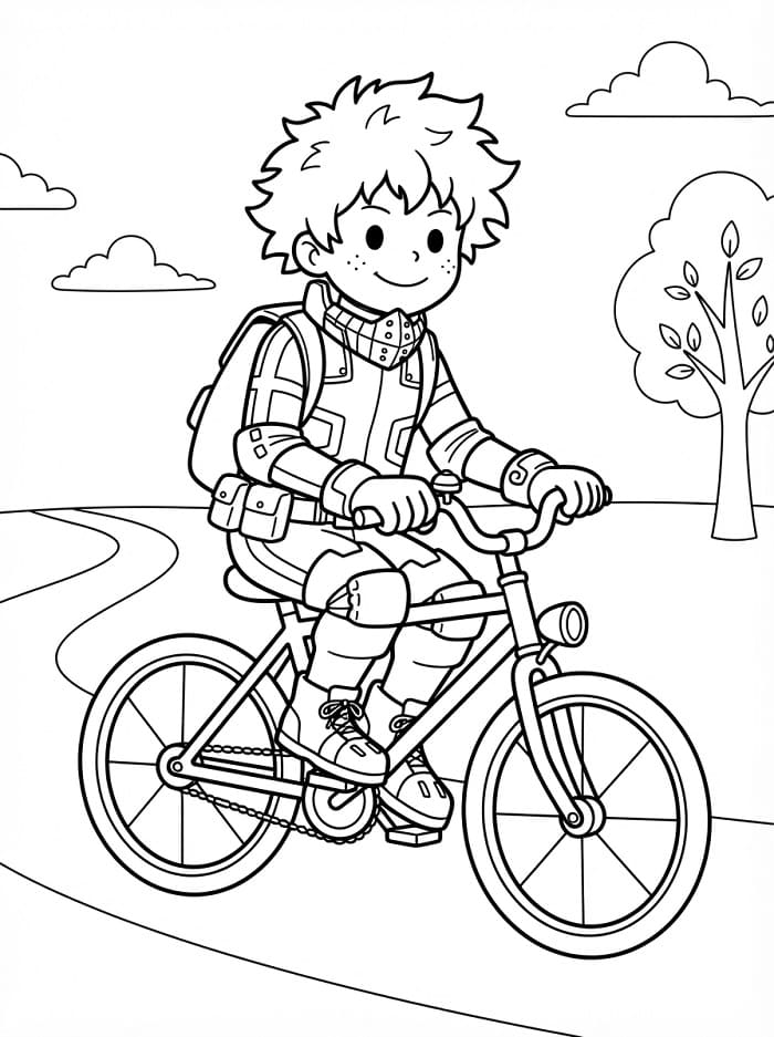 Druckbarer Midoriya