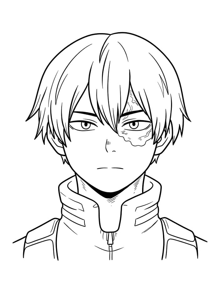 Druckbarer Todoroki