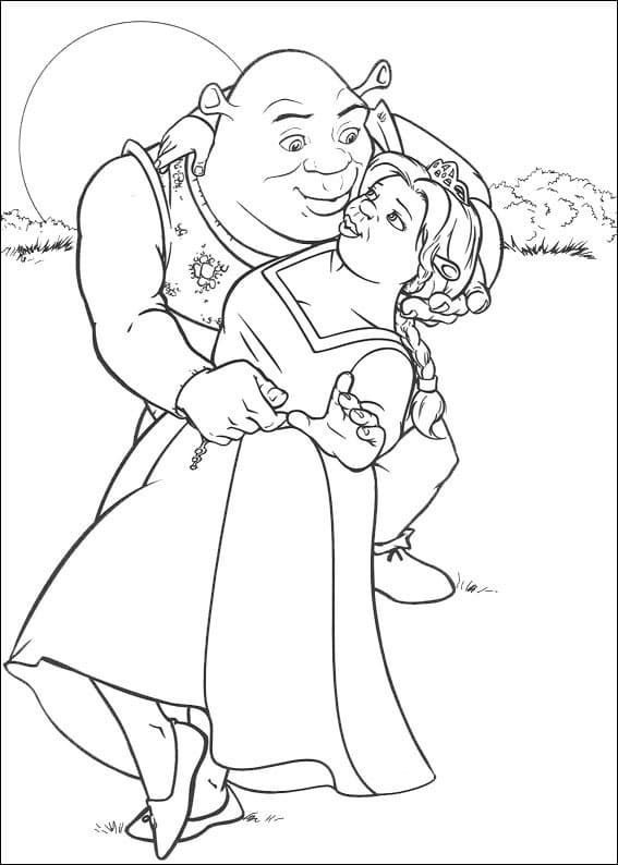 Druckbares Bild von Shrek