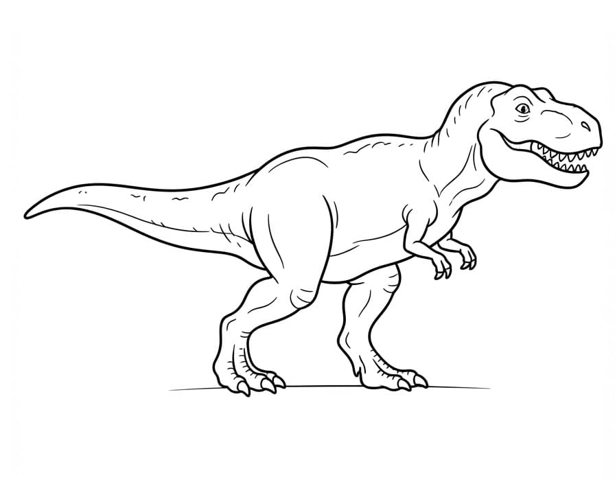 Ein T-Rex-Dinosaurier