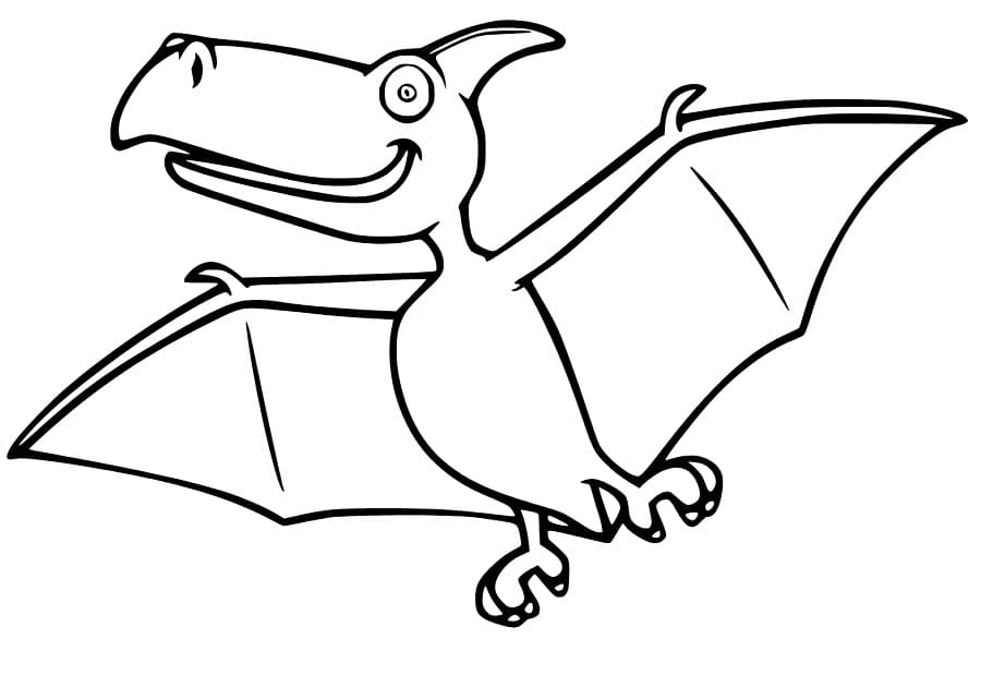 Ein lustiger Pterodaktylus