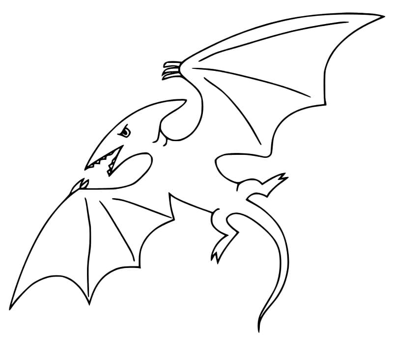 Ein schlichter Pterodaktylus