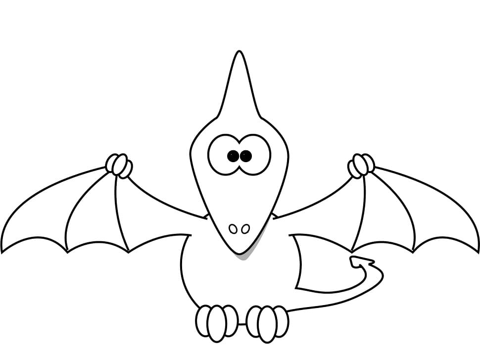 Einfacher Pterodaktylus