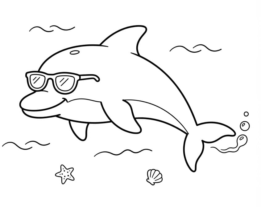 Fantastischer Delfin