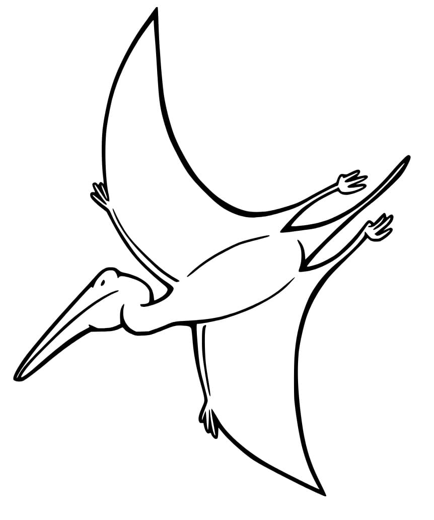 Fliegender Pterodaktylus