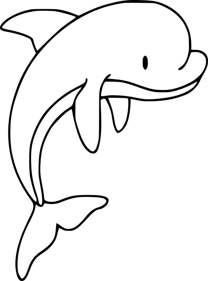 Freundlicher Delfin