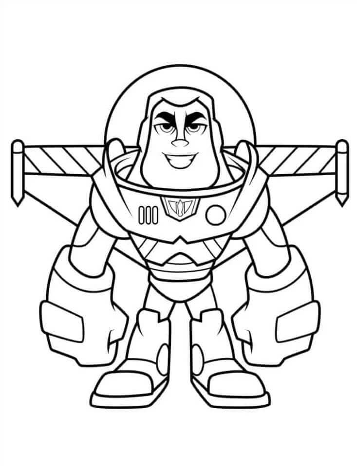 Fröhlicher Buzz Lightyear