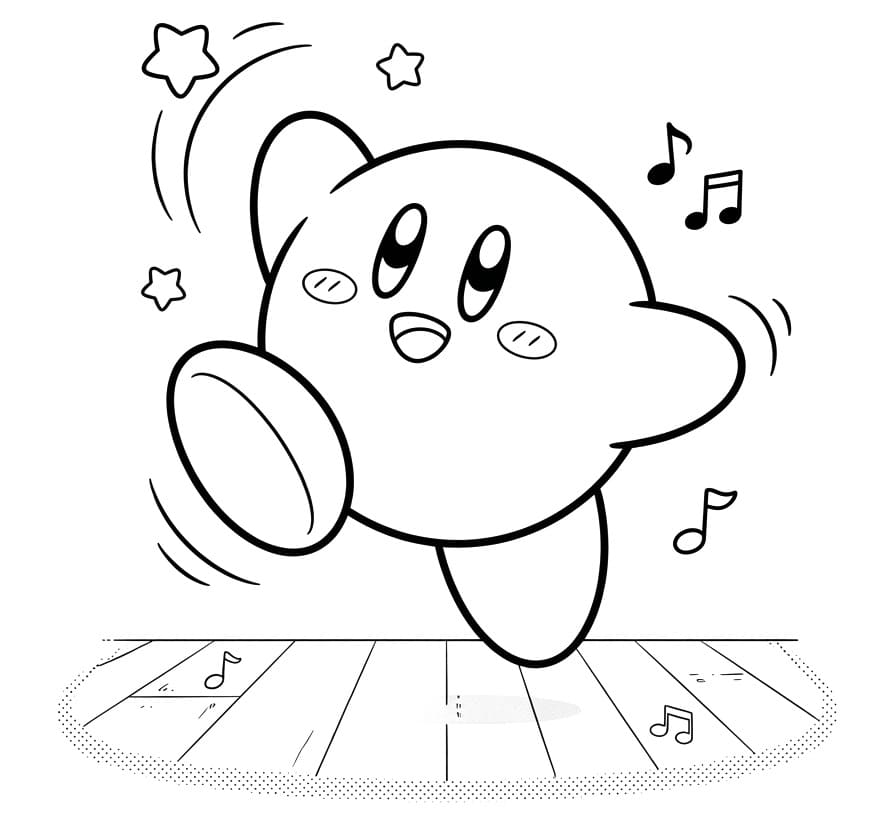 Fröhlicher Kirby
