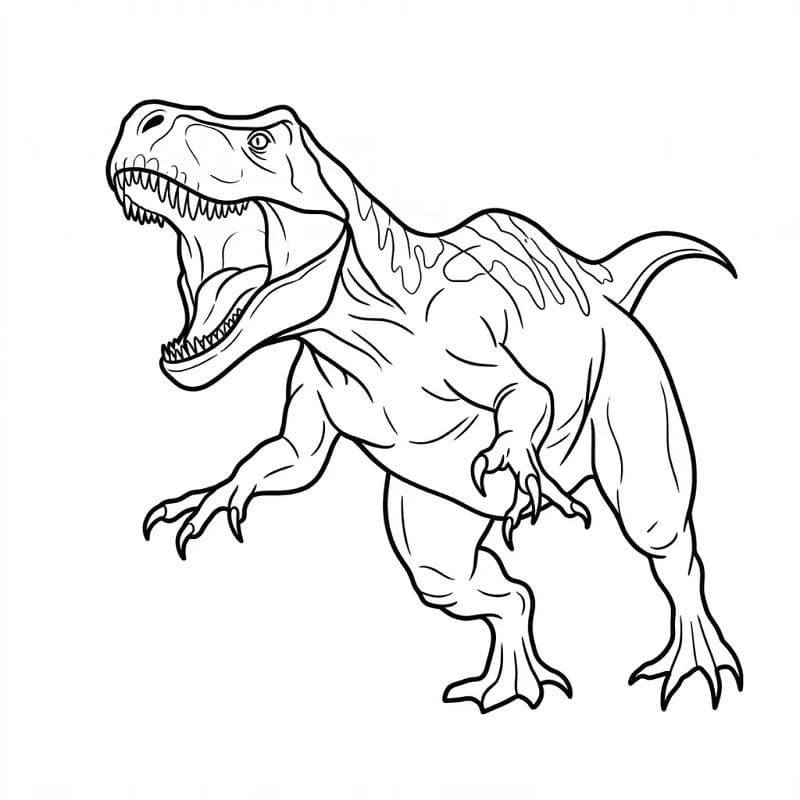 Furchterregender T-Rex