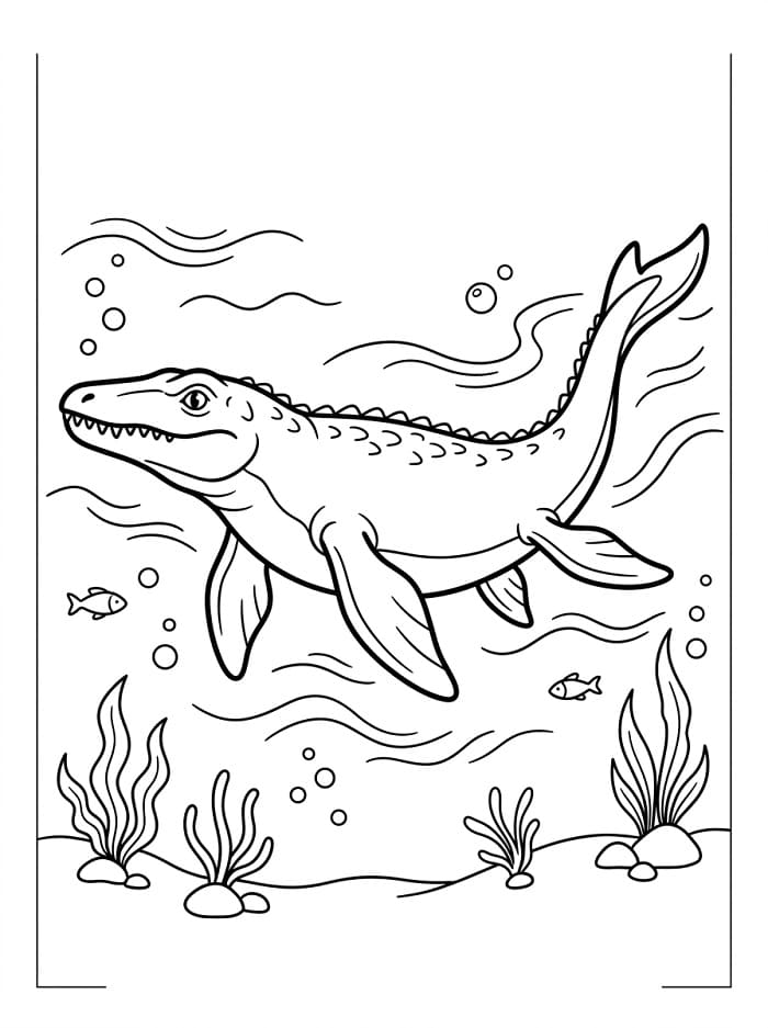 Gewöhnlicher Mosasaurus