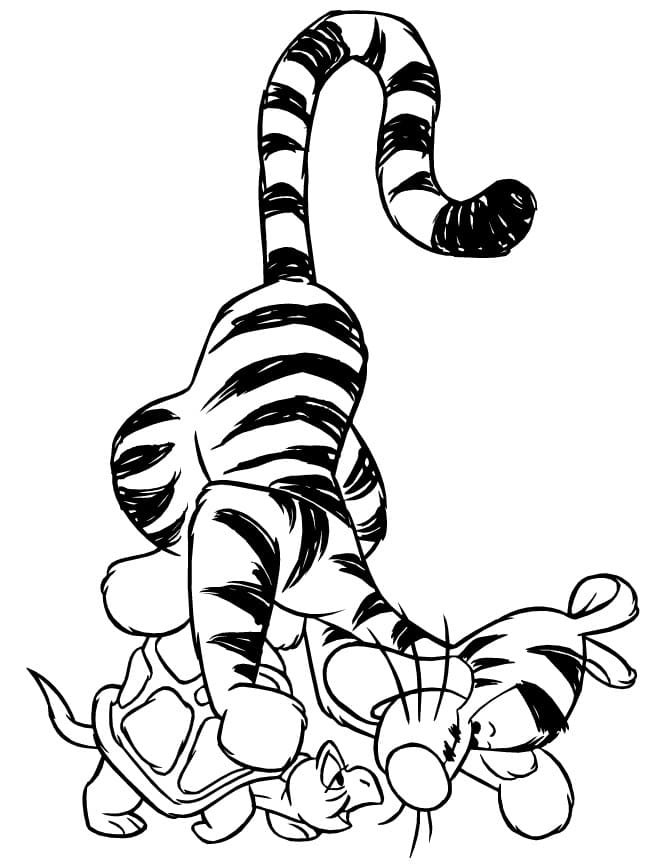 Gratis Tigger für Kinder